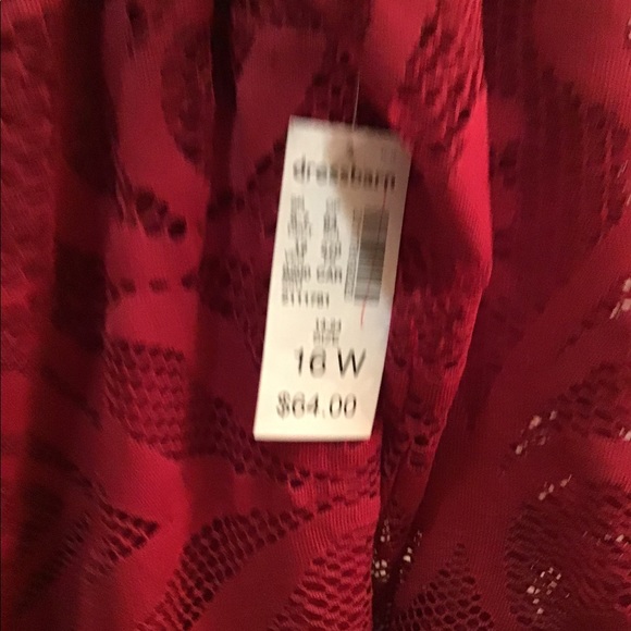 Red Lace Dress - Picture 4 of 12